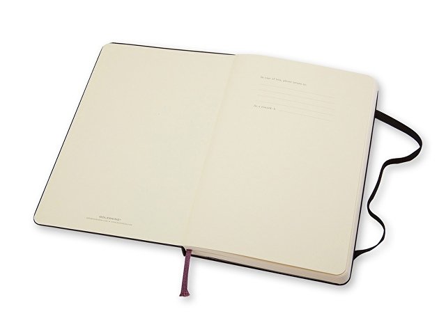 Записная книжка Moleskine Classic  (нелинованный), Pocket (9х14 см), черный