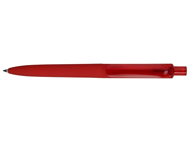 Ручка шариковая  DS8 PRR "софт-тач", красный