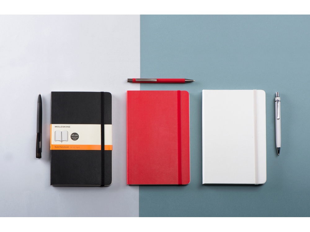 Подарочный набор Moleskine Amelie с блокнотом А5 и ручкой, черный