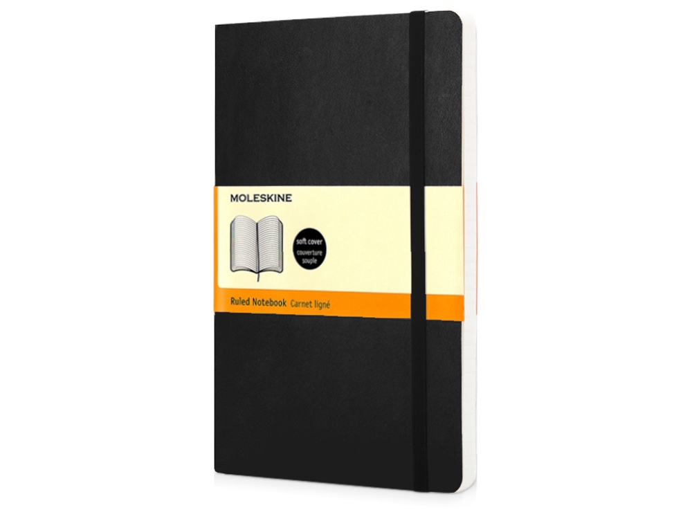 Подарочный набор Moleskine Amelie с блокнотом А5 и ручкой, черный
