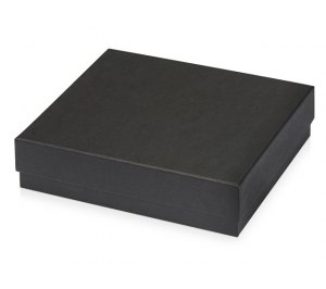 Подарочная коробка с эфалином Obsidian L 235х200х60, черный