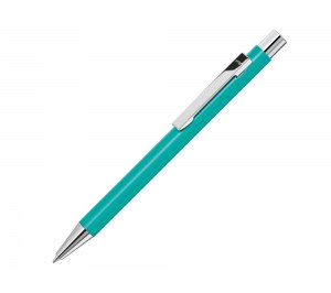 Ручка шариковая металлическая Straight SI, бирюзовый