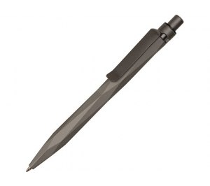 Ручка пластиковая c минералами шариковая Prodir QS20 PQS-S Stone, графит