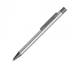 Ручка шариковая металлическая Straight, серебристый