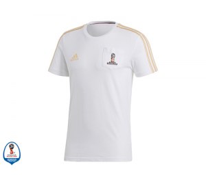 Футболка мужская FWC Emblem. adidas, белый