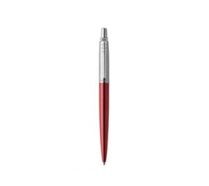 Шариковая ручка Parker Jotter Essential, Kensington Red CT, красный/серебристый