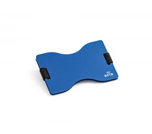 MULLER. Визитница с защитой RFID, Королевский синий