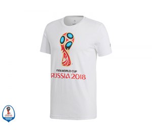 Футболка мужская FWC Emblem. adidas, белый