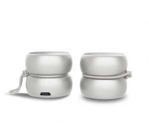 Портативные парные колонки TWS YoYo Stereo, белый