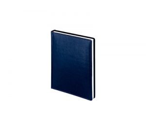 Ежедневник недатированный А6+ «Velvet», темно-синий navy