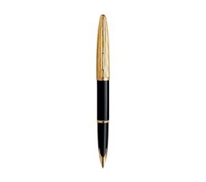 Ручка перьевая Waterman модель Carene Essential Black and Gold GT в футляре