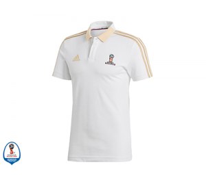 Рубашка поло мужская FWC Emblem. adidas, белый