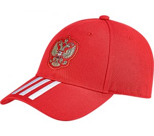 Кепка детская РОССИЯ 3-STRIPE. adidas, красный/белый