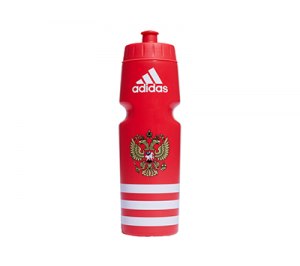 Спортивная бутылка РОССИЯ 750мл. adidas, красный/белый