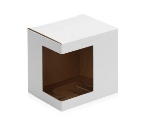 Коробка для кружки Cup, 11,2х9,4х10,7 см., белый