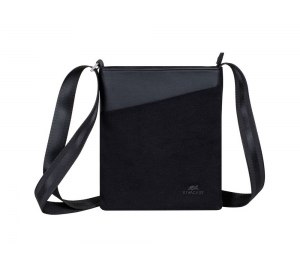 8509 black сумка через плечо для планшета 8