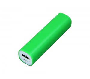 PB030 Универсальное зарядное устройство power bank  прямоугольной формы. 2200MAH. Зеленый