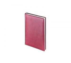 Ежедневник недатированный А5+ «Velvet», бордовый