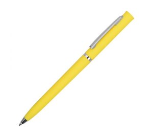 Ручка шариковая Navi soft-touch, желтый