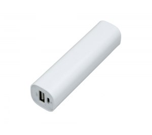 PB030 Универсальное зарядное устройство power bank  прямоугольной формы. 2200MAH. Белый