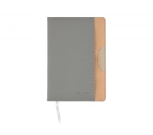 Записная книжка Pierre Cardin серая, 14 х 20,5 см