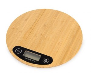 Бамбуковые кухонные весы Scale, натуральный