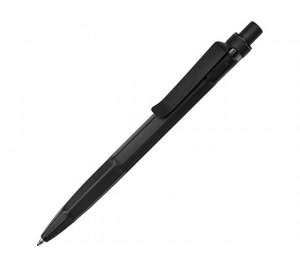 Ручка пластиковая c минералами шариковая Prodir QS30 PQSS Stone, черный