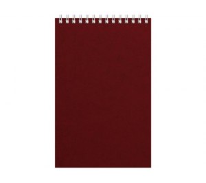 Бизнес - блокнот Альт А5 (127 х 198 мм) Office 60 л., бордовый
