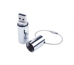 USB-флешка на 512 Mb, серебро