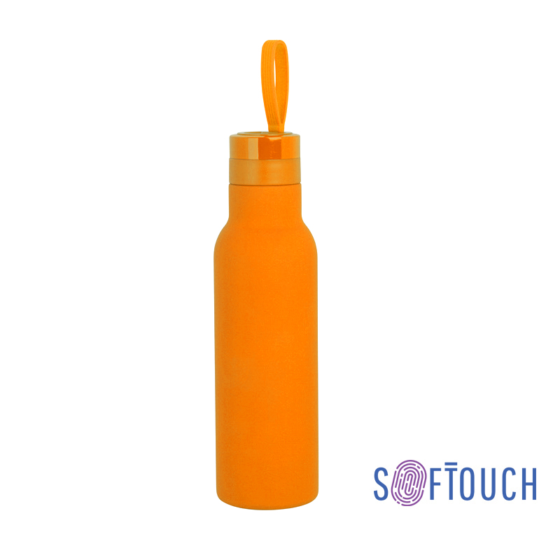 Бутылка спортивная  "Фитнес", покрытие soft touch, 0,7 л.