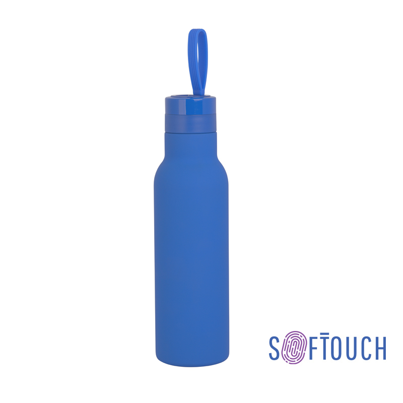 Бутылка спортивная  "Фитнес", покрытие soft touch, 0,7 л.