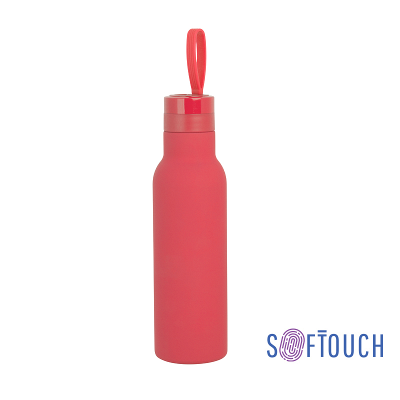 Бутылка спортивная  "Фитнес", покрытие soft touch, 0,7 л.