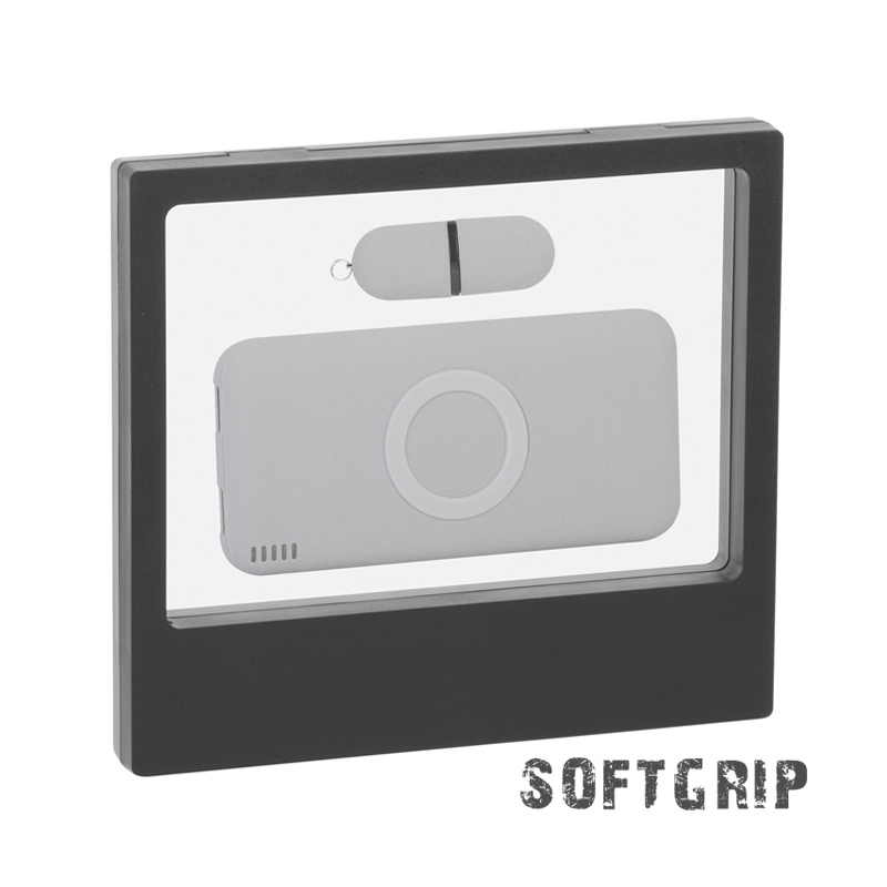 Набор "Камень" на 2 предмета, 8000 mAh /16Gb, с покрытием soft grip