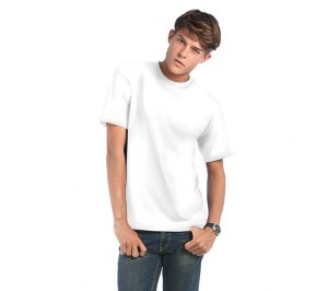 Мужская футболка Exact 190, белый/white