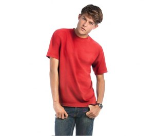Мужская футболка Exact 190, красная/red