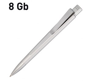Авторучка с флеш-картой USB 8 GB "GENIUS METALLIC"
