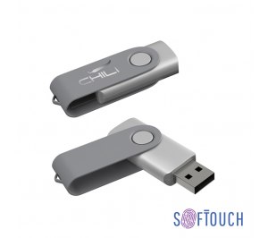 Флеш-карта "Vostok" 16Гб, покрытие soft touch