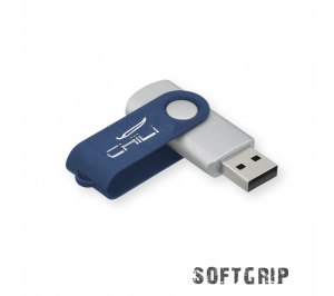 Флеш-карта "Vostok SOFTGRIP", объем памяти 16GB, покрытие softgrip