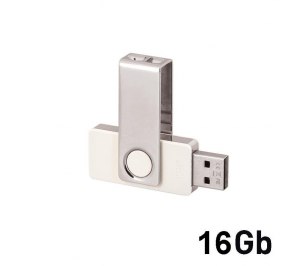 Флеш-карта TWISTA MS, 16Гб, белый