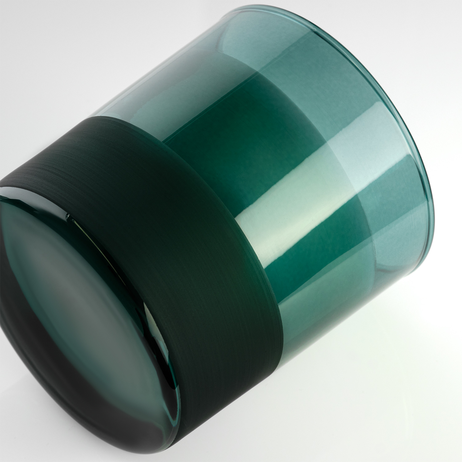 Ароматическая свеча, Emerald, зеленая