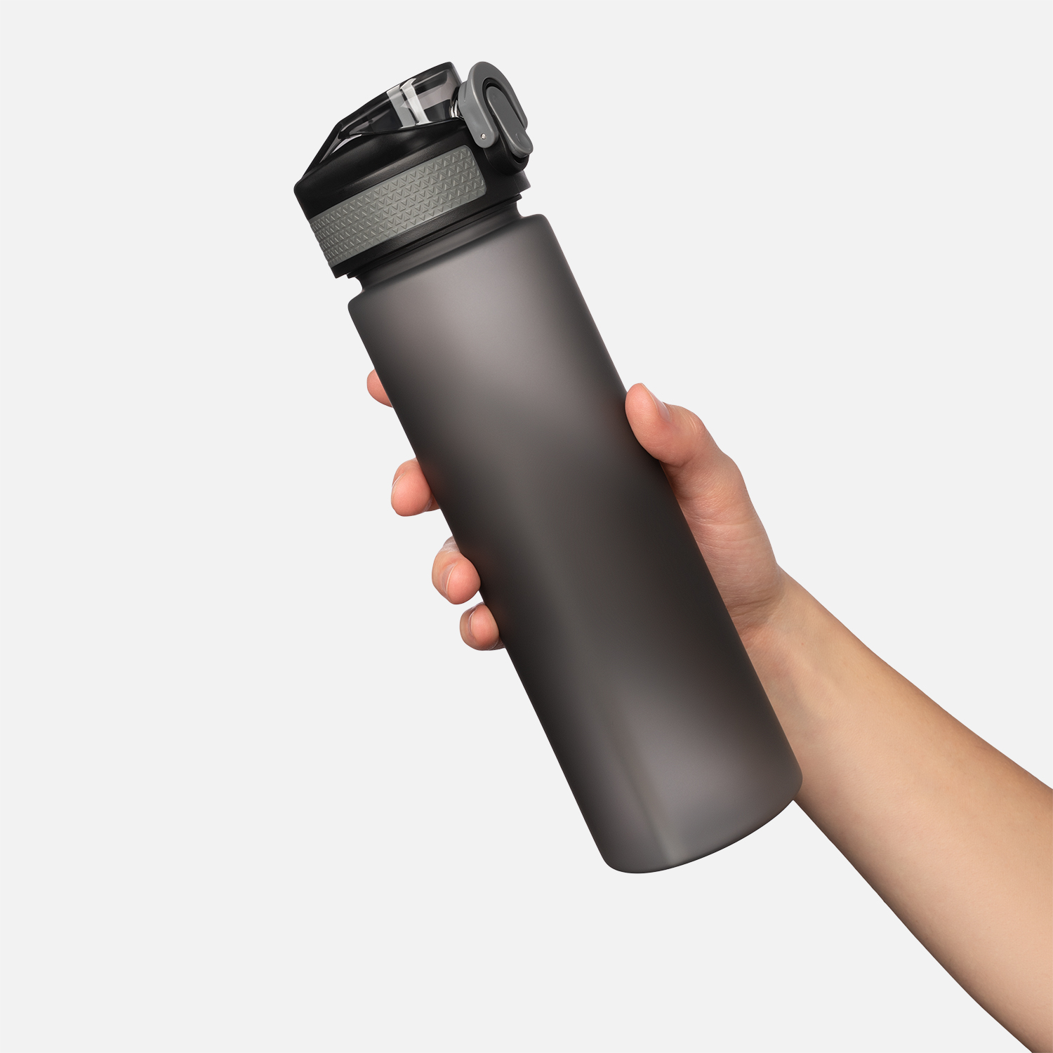 Спортивная бутылка для воды, Flip, 700 ml, серая