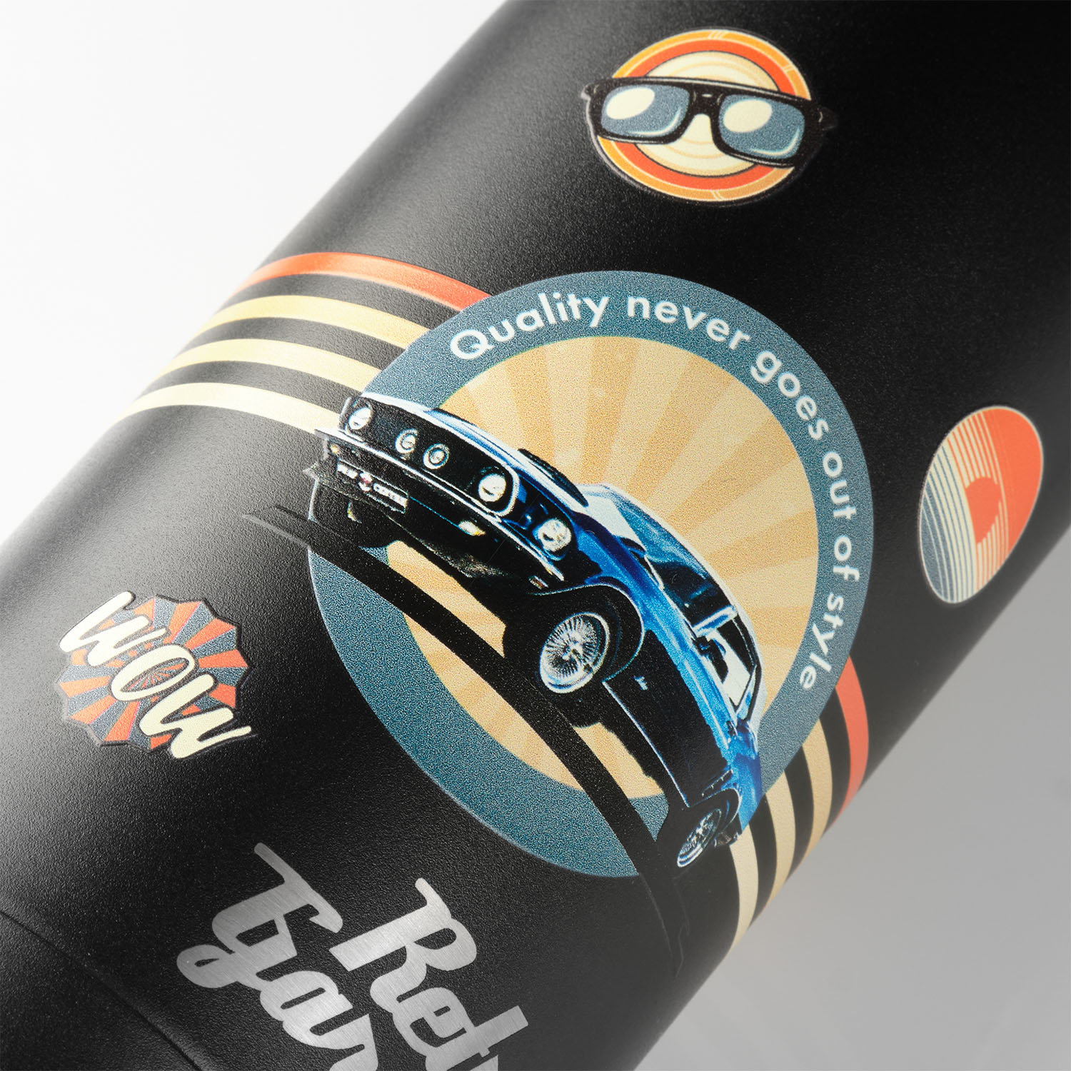 Термобутылка вакуумная герметичная, Fresco, 500 ml, черная