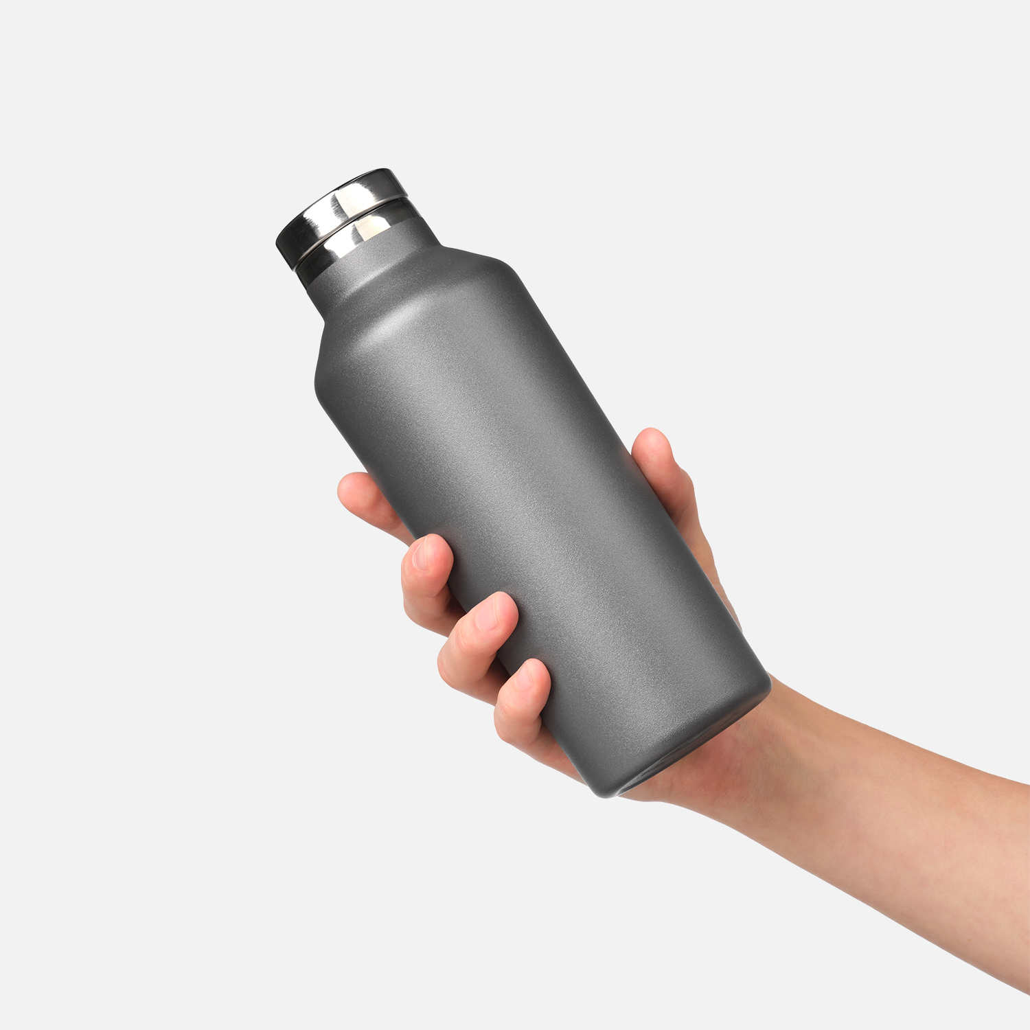 Термобутылка вакуумная герметичная, Asti, 500 ml, серая