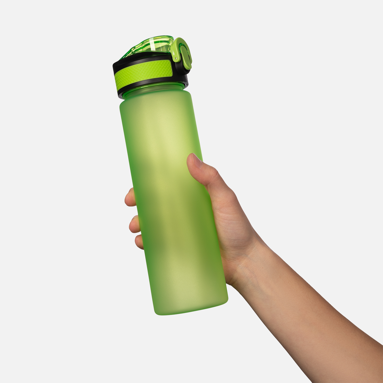 Спортивная бутылка для воды, Flip, 700 ml, зеленая