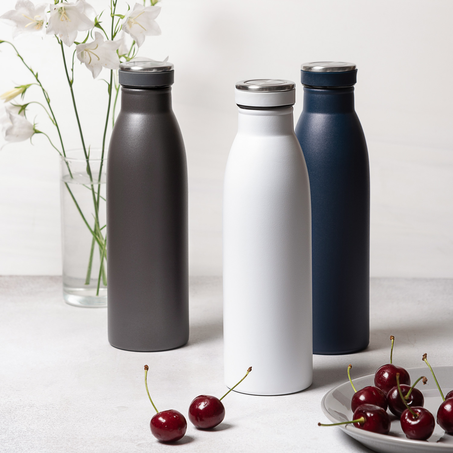 Термобутылка вакуумная герметичная, Libra, 500 ml, белая