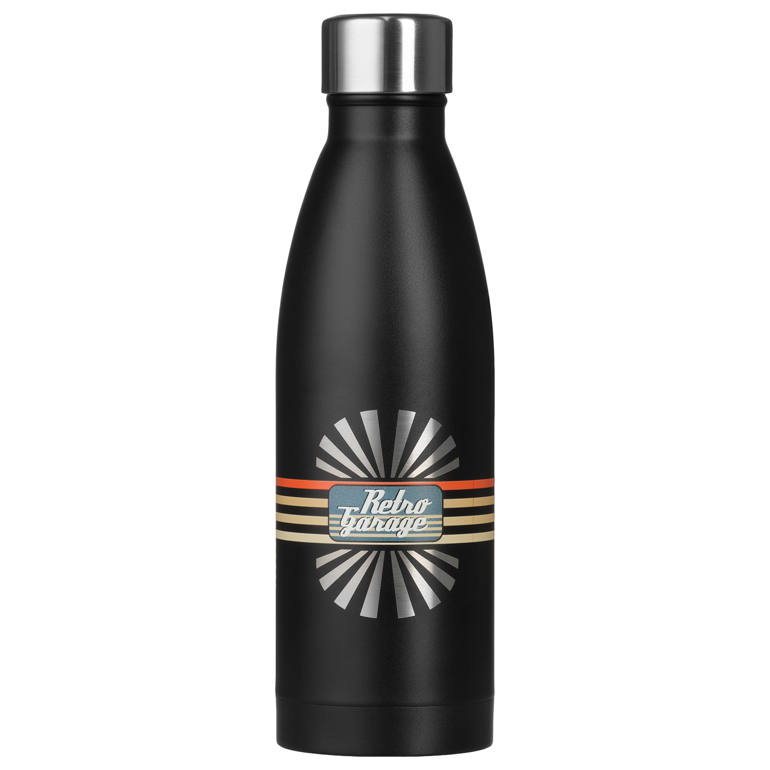 Термобутылка вакуумная герметичная, Fresco, 500 ml, черная