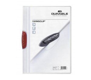  Папка SWINGCLIP с красным клипом 