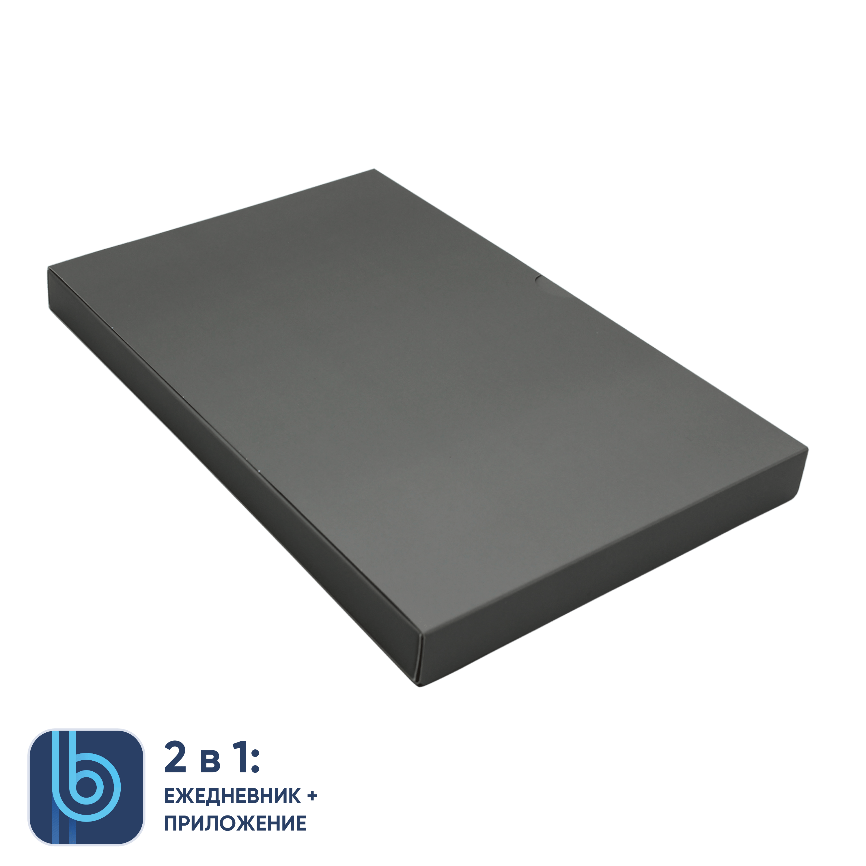 Ежедневник Bplanner.01 grey (серый)