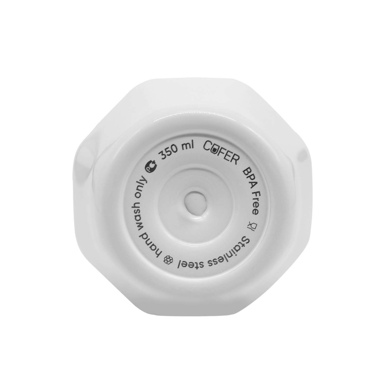 Кофер edge CO12e , цвет белый, 12 oz