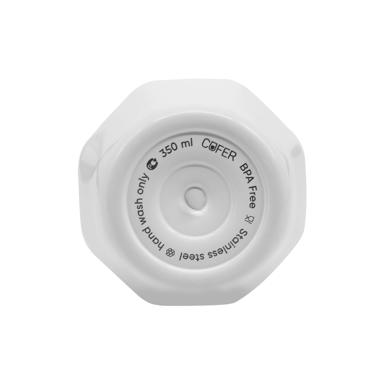 Кофер edge CO12e , цвет белый, 12 oz